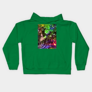 I spy in a tree a kitten Kids Hoodie